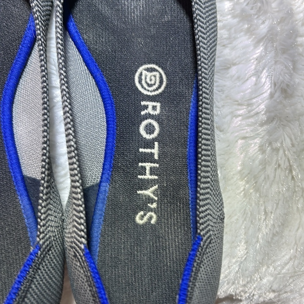 Rothy’s The Point Grey Birdseye Ballet Slip On Flats Size 7 1/2 - Picture 11 of 11